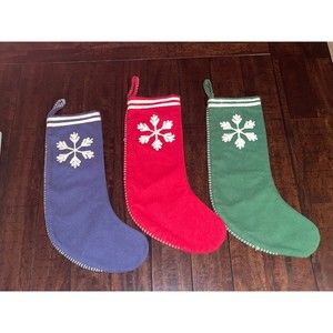 Set of 3 Christmas Stockings